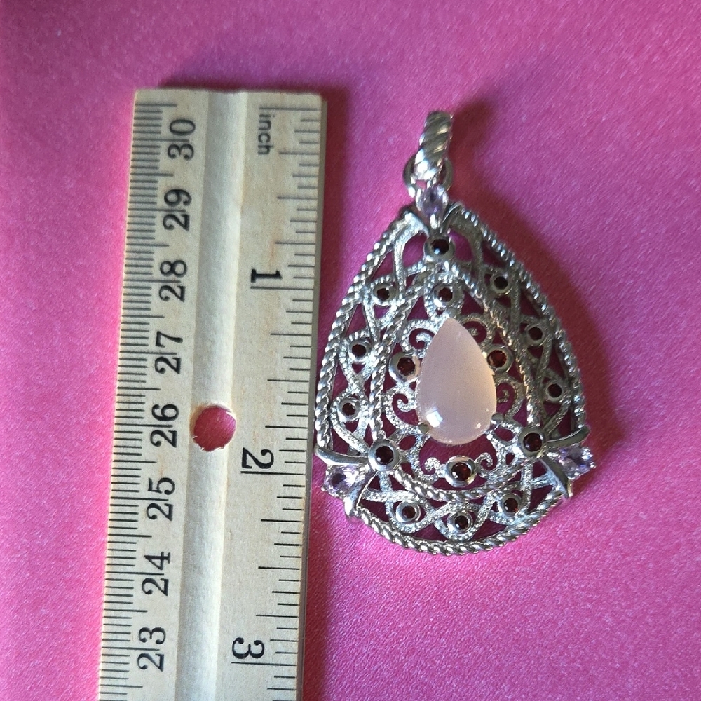 Victorian Silver Filigree Necklace